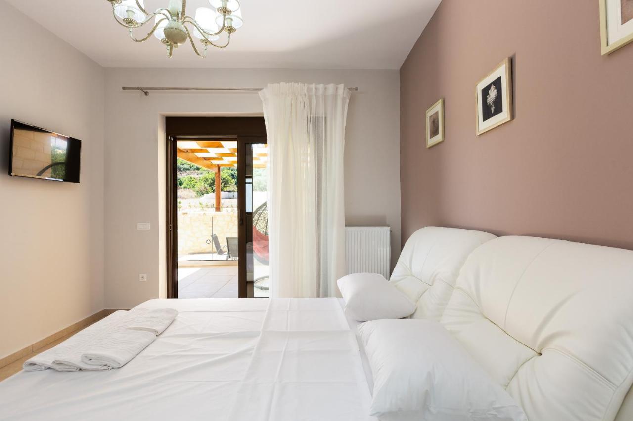 Eudora Luxury Stone Villa Almirida Exterior foto